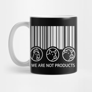 Vegan - We are not products Mug